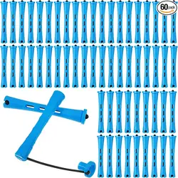 60pcs DIY Long Short Hair Curler Rods Rollers Curling Maker Accessory for Woman Household Professional Barbershop Salon