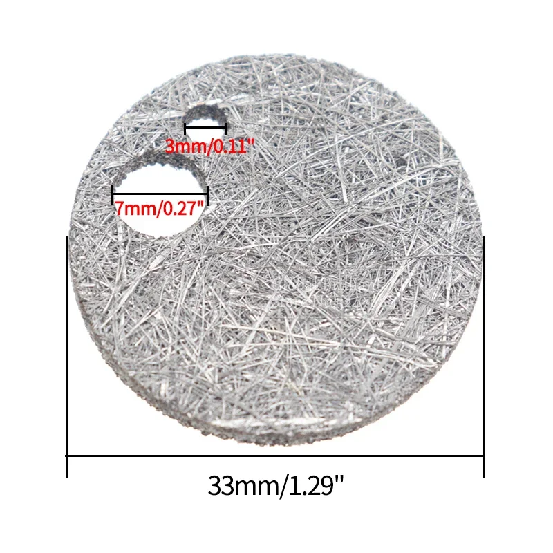 33mm Double Hole Sintered FeCrAl Car Truck Burner Screen Mesh 1302799B For Webasto Air Top 2000 Car Heater Part