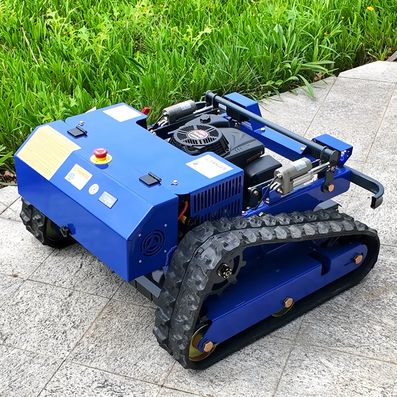 Customized Remote Control Lawn Mower Robot 550mm Cutting Width Forestry Zero Turn for Garden