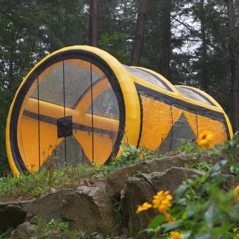 Waterproof Inflatable Tent for 2 People Outdoor Camping Luxury Shelter Lightweight Easy to Inflate Foldable Family Use