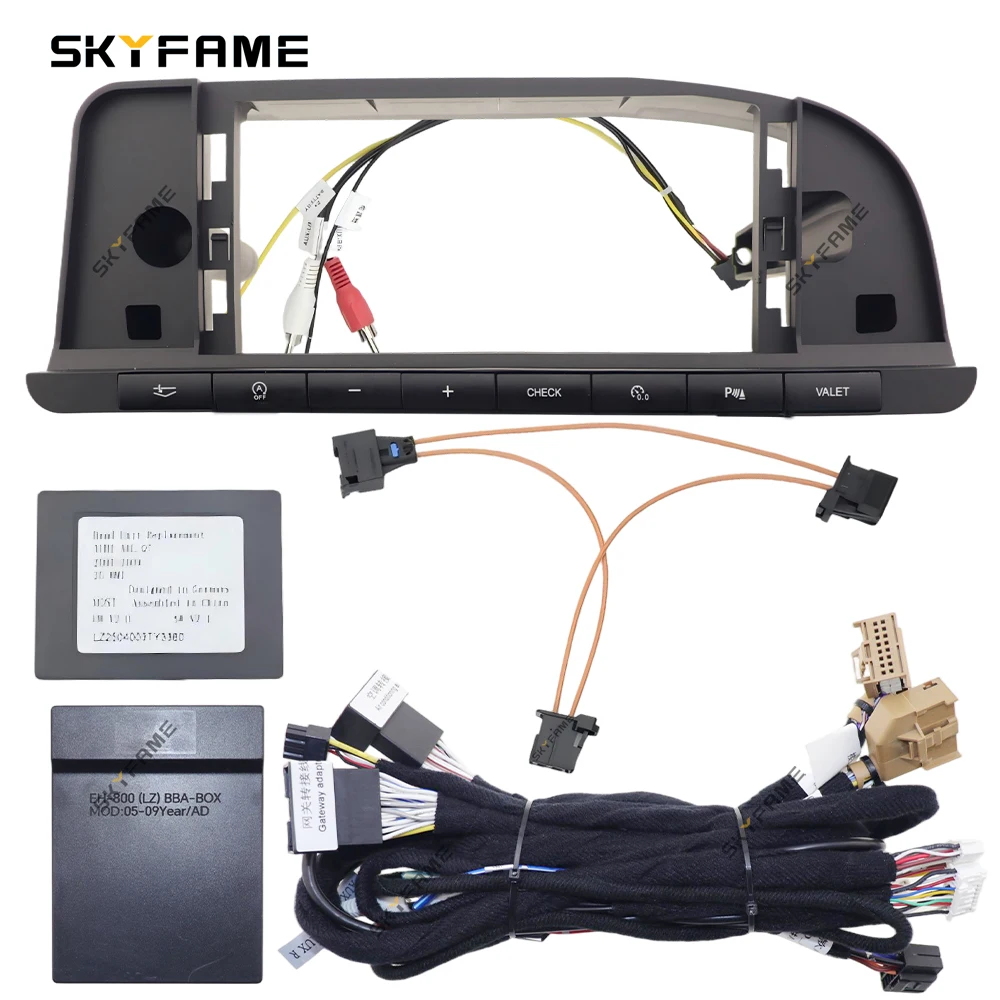 

SKYFAME Автомобильный 12,3-дюймовый адаптер-рамка Canbus Box для установки Android-магнитолы в приборную панель для Audi A6 C6 A6L