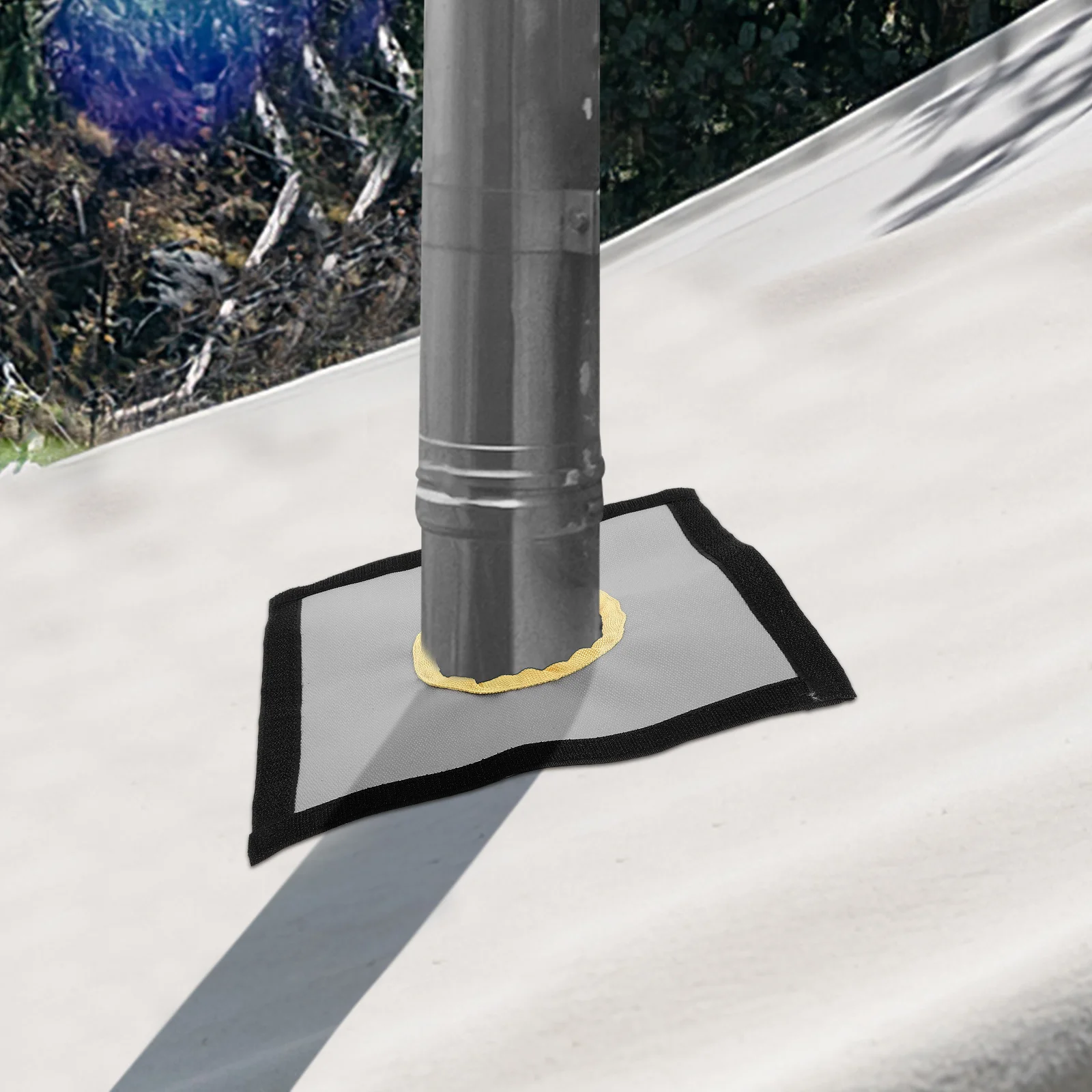 

Fireproof Insulation Wrap for Camping Tent Chimney Edge Flame Resistant Stove Jack Anti Scald Protection Ring Hot Tent Stove