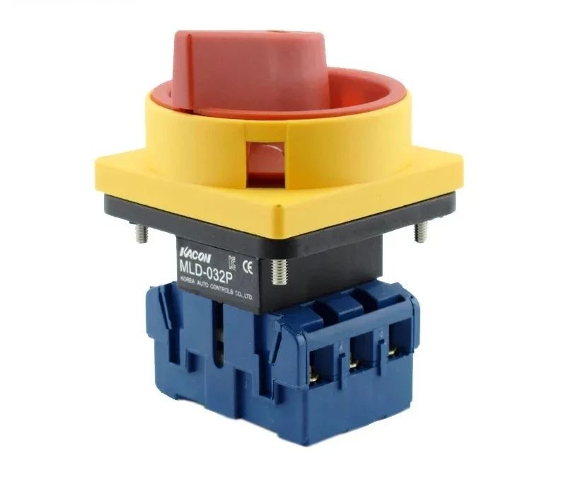 

Imported main control switch MLD-032PE isolation switch 3P32A multi padlock handle genuine product