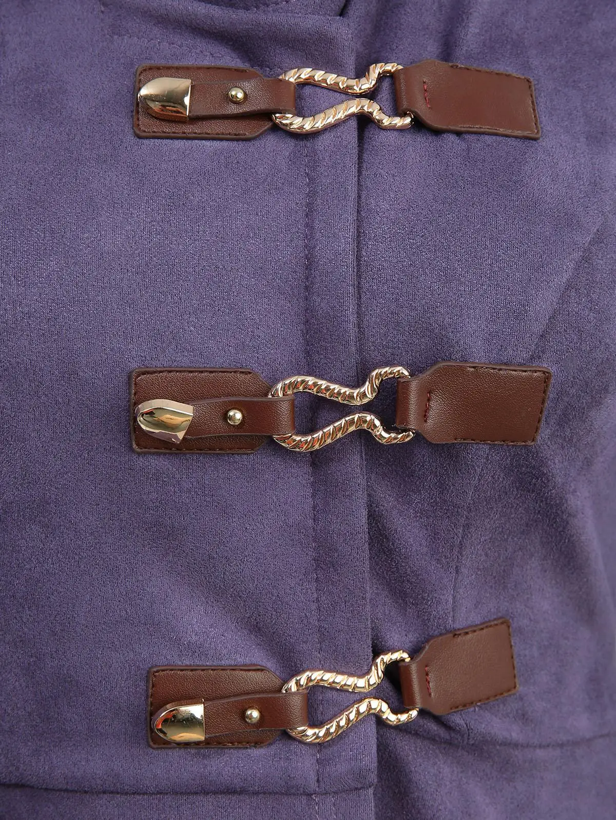 روزغال حجم كبير معطف مقنع مع أبازيم الدانتيل يصل الحلقات عالية منخفضة الدانتيل متابعة ملابس خارجية غير رسمية للنساء الظهر سبليت معاطف طويلة