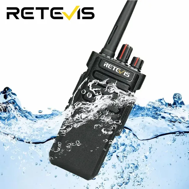 Retevis RT29 10W Walkie Talkie Daleki zasięg 3-5Km Potężny IP67 Wodoodporny VHF lub UHF 1szt lub 2szt Trwała dwukierunkowa stacja radiowa