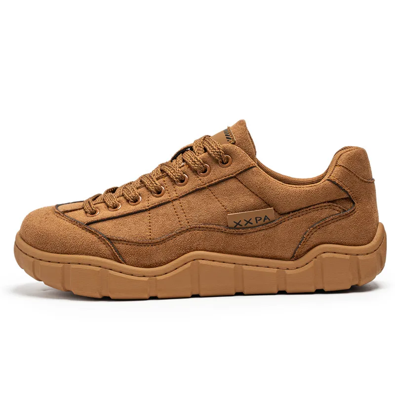 Herrenschuhe Herbst Neue Retro Casual Sportschuhe Rutschfeste Weiche Sohle Breite Zehenpartie Trendige Schuhe – Detail 1