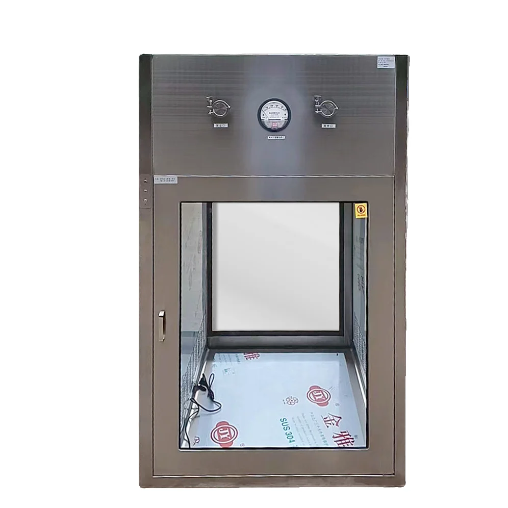 Dynamic Air Shower Pass Box Clean Room Transfer Instrument for Veterinary Use in Laboratories