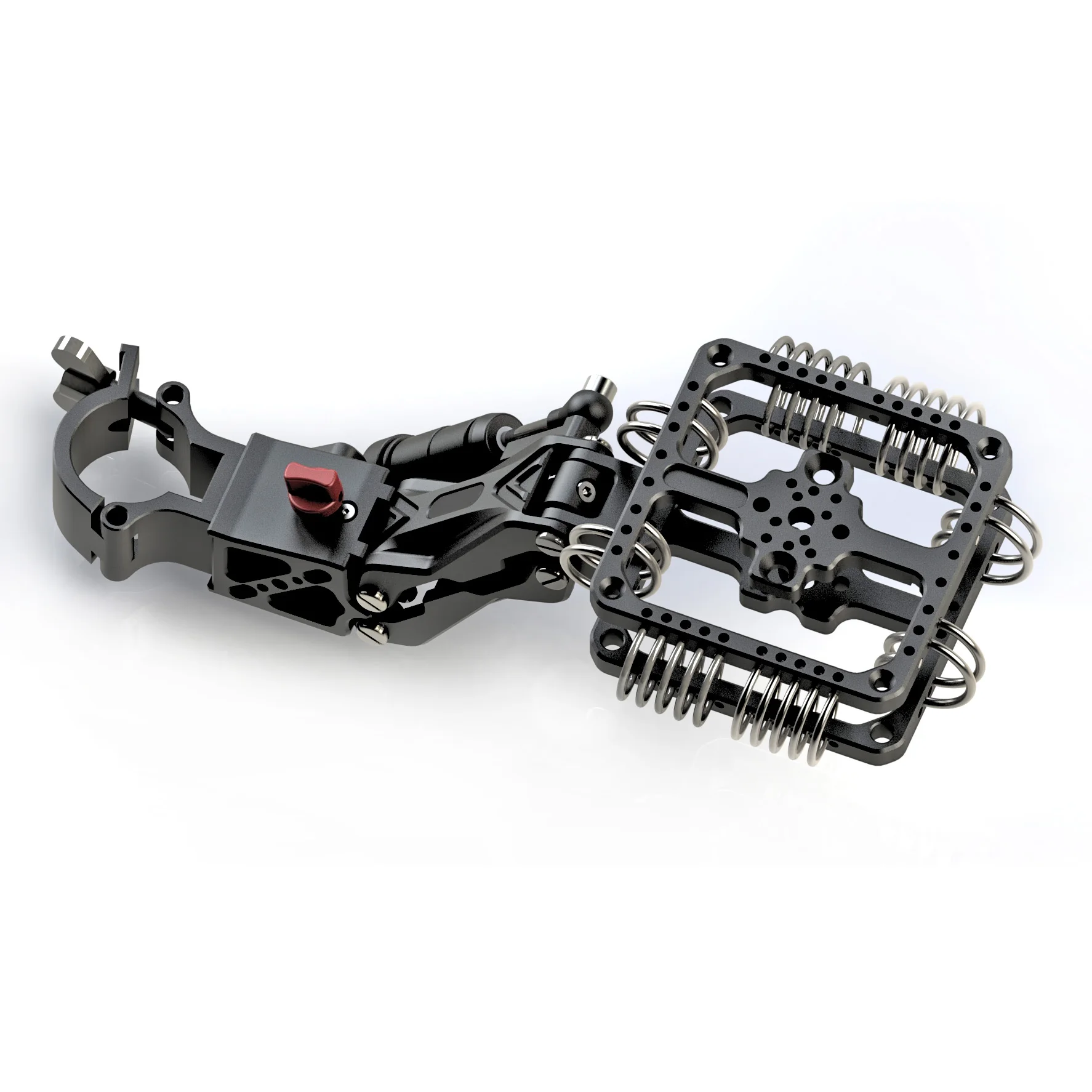 HONGTOO 5.5KG Load Camera Video Gimbal Stabilizer Shock Absorbing Arm w/ single hydraulic damper for DJI RONIN series Car mount