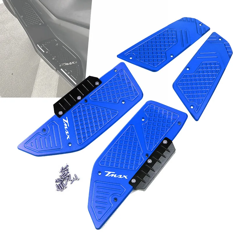 Motorcycle Footrest Foot Pad Pedal Footboard Plate Step Footpad For TMAX 530 TMAX530 T-MAX530 2017-2021