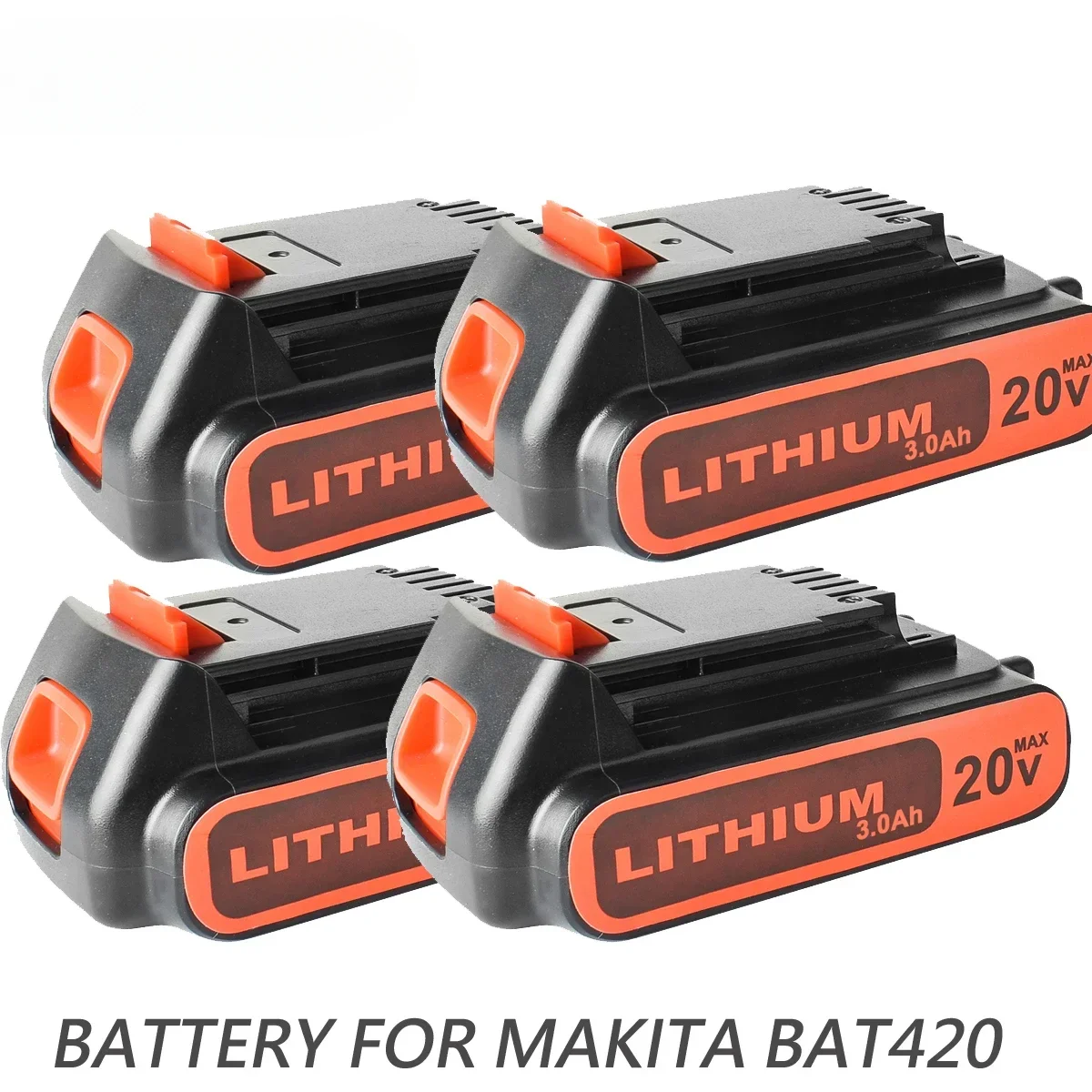 

Rechargeable 18V/20V 3000mAh Li-ion Rechargeable Battery Replacement For BLACK & DECKER LB20 LBX20 LBXR20 Power Tools Battery