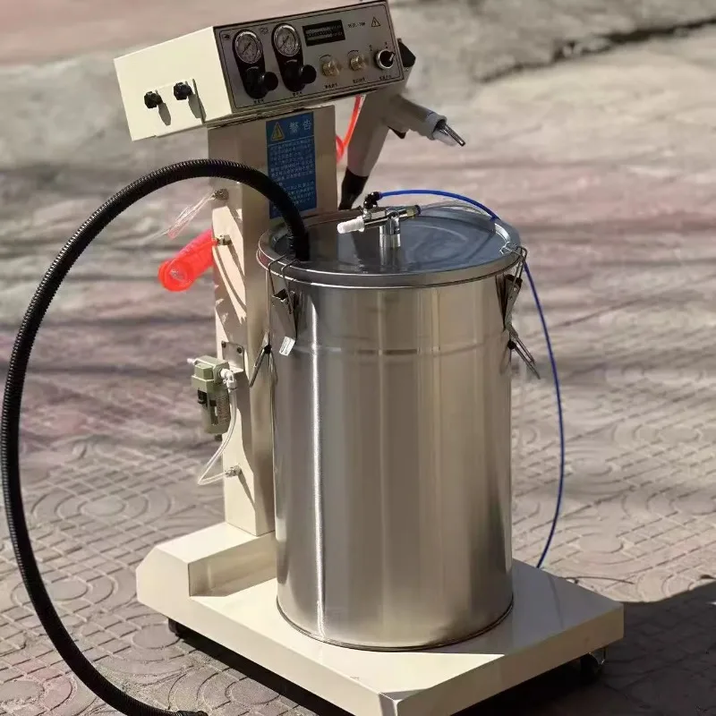 Macchina per spruzzare polvere elettrostatica Pistola a spruzzo elettrostatica Attrezzatura per pistola a spruzzo per polvere elettrostatica