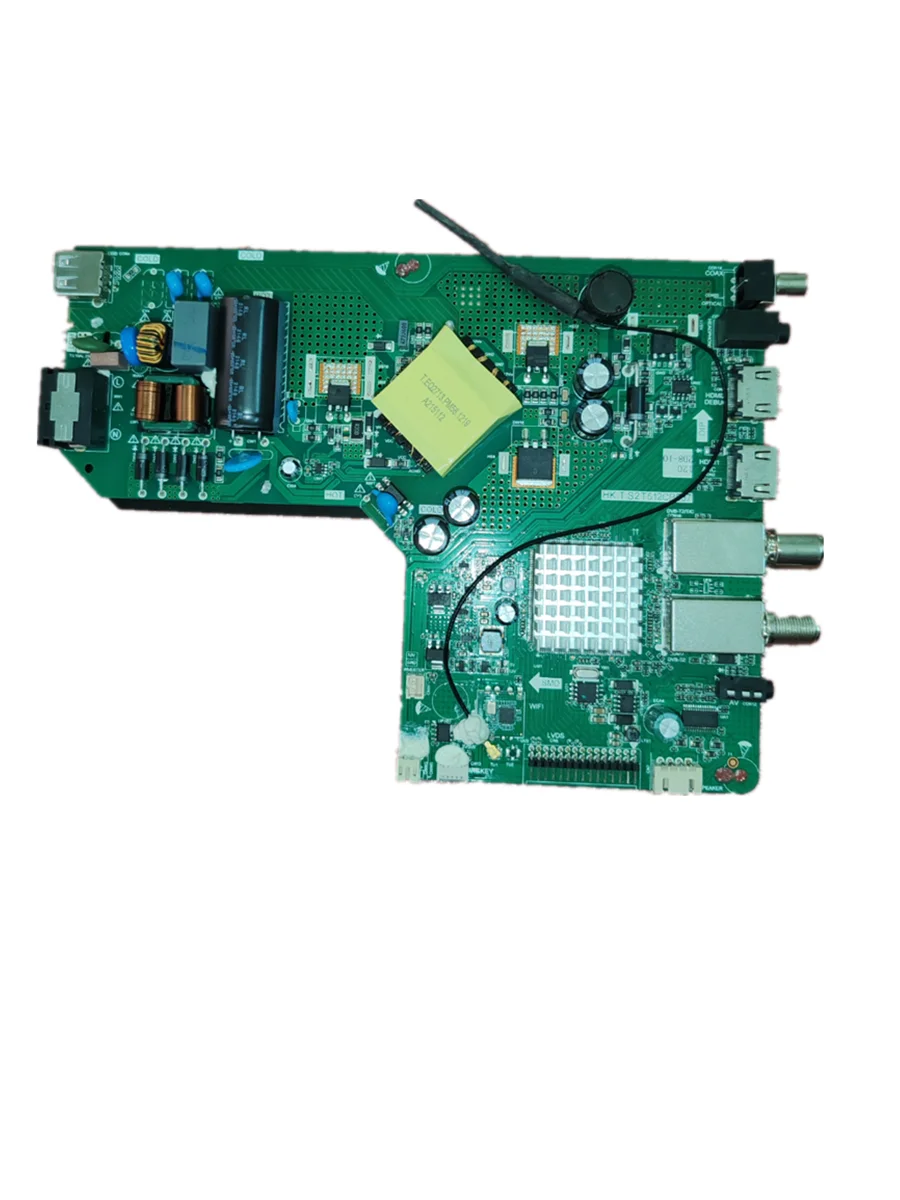 HK.T.S2T512CP537  Three in one TV motherboard, tested well, physical photo, for  33.6--40.8V  600ma