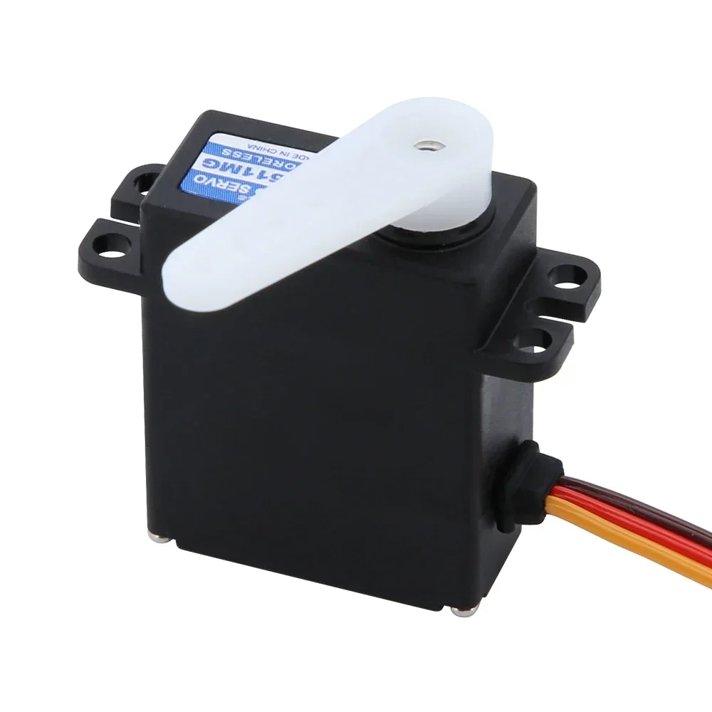 JX PDI - HV1511MG 11kg ミニデジタルサーボ - 高精度コアレスモーター、RCモデルヘリコプター、ロボット、グライダー、クローラー用