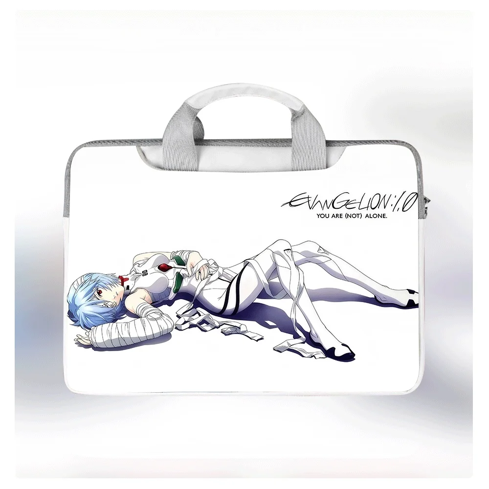 

Чехол для ноутбука с принтом Kawaii Anime Character EVA, 12-16 дюймов, водонепроницаемый, из полиуретана, подходит для ноутбуков и планшетов, защитный чехол, подарок