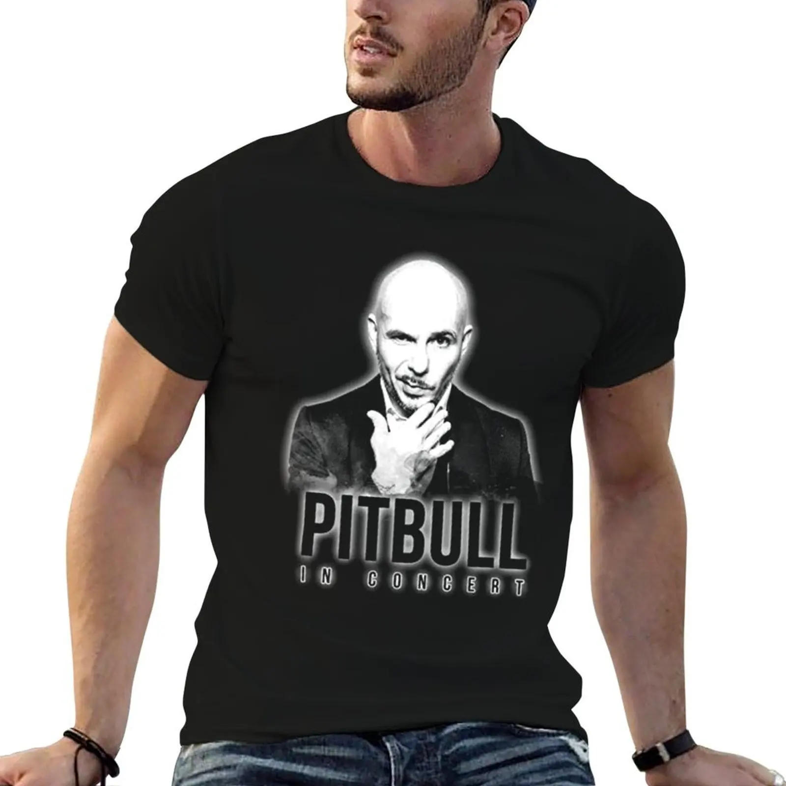 

Copy of Pitbull Mr.Worldwide Vintage T-Shirt t shirt for man 100 percent cotton man t shirt designer T-Shirt