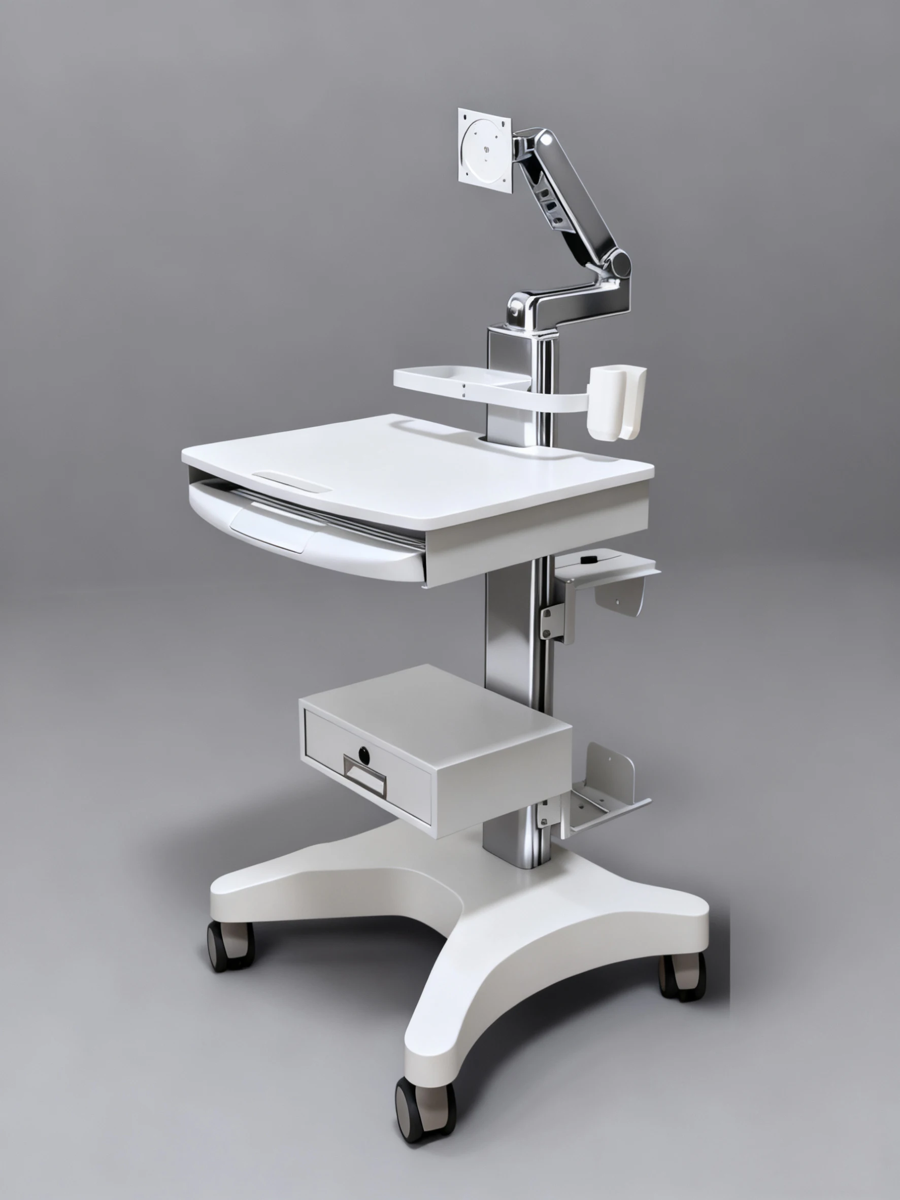 Medical Cart Mobile Medical Trolley Dental scanner Trolley Intraoral Scanner cart for Clinic School Home Office