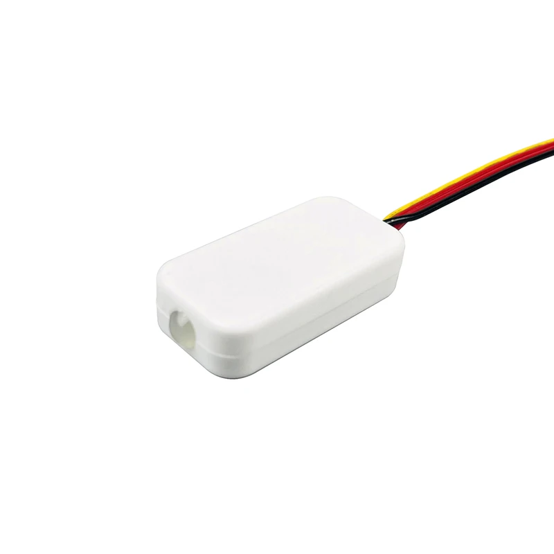 1 sztuka inteligentny czujnik ludzkiego ciała DC5V 12V Radar PIR przełącznik indukcyjny kryty automatyczny włącznik/wyłącznik