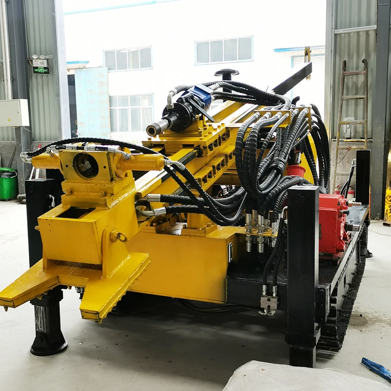 Fully Hydraulic Core Exploration Drilling Rig Automatic Full Hydraulic Mine Drilling Machine Crawler