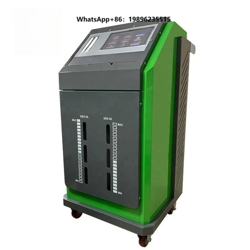 Power 220V 110V 10 Inch Touch Screen Auto Transmission Fluid Exchange Gear Box Oil Clean Fully AutomaticFlushing Machine