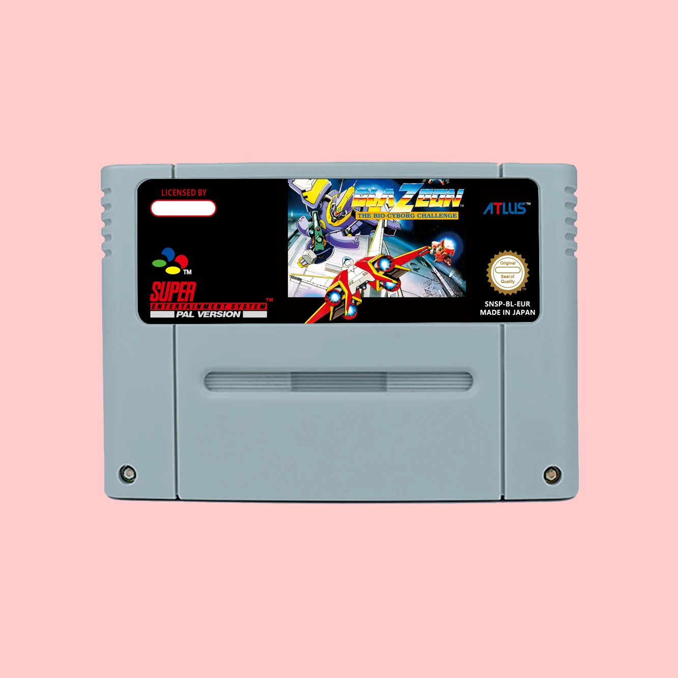 BlaZeon - The Bio-Cyborg Challenge Action Game Cartridge For SNES 16bit NTSC USA PAL EUR Game Consoles Card Free Shipping