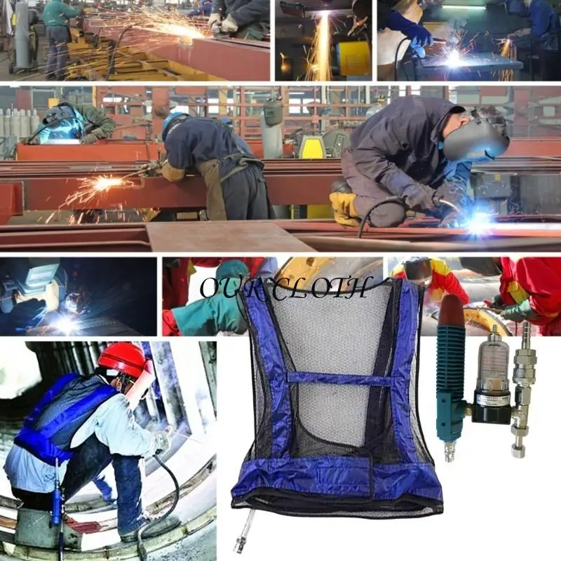 الهواء المضغوط مضغوط سترة دوامة أنبوب مكيف الهواء وزير الخصر