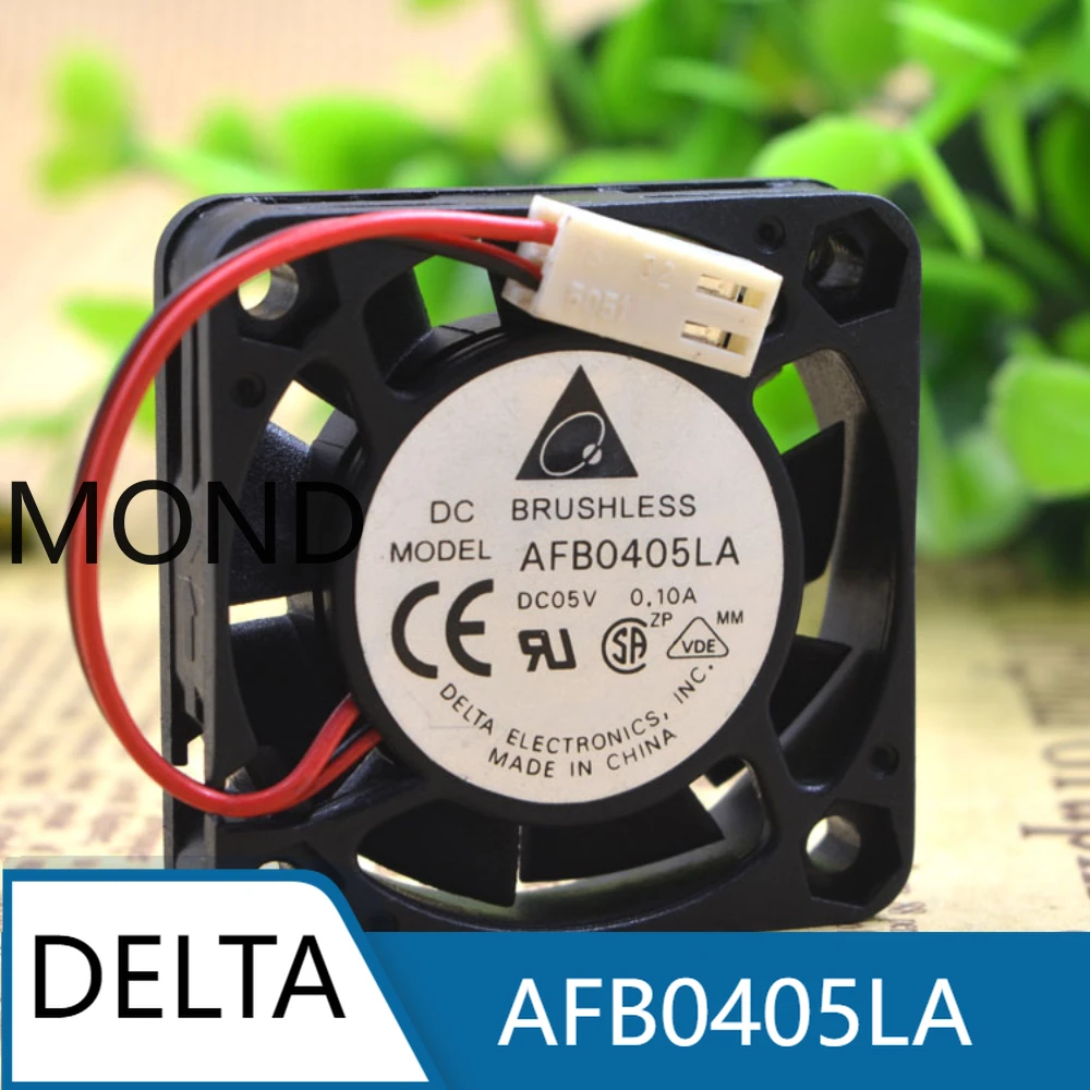 

AFB0405LA 5V 0.1A 4010 4CM USB Delta Dual Ball Silent Cooling Fan