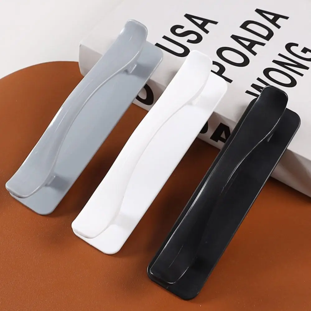 

Self-adhesive Plastic Door Handle No punching Surface Mounted Door Punch-free Pulls Push-pull Plastic Cabinet Handle