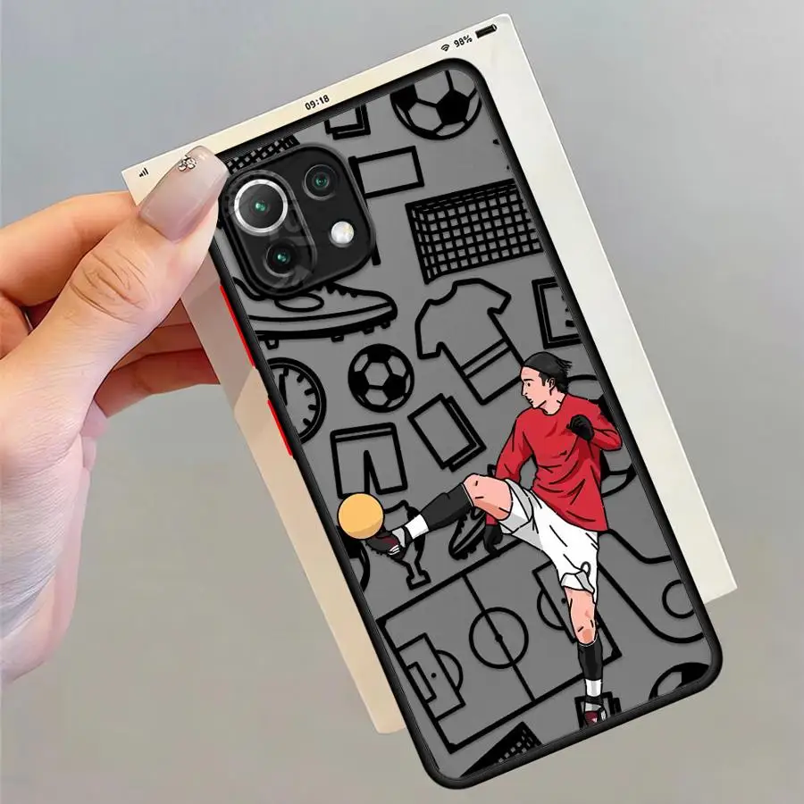 Чехол с рисунком спортивной футбольной суперзвезды для Xiaomi Mi 11T 10T 13 11 Lite 12x 14 13 Pro 12T, задняя крышка для телефона
