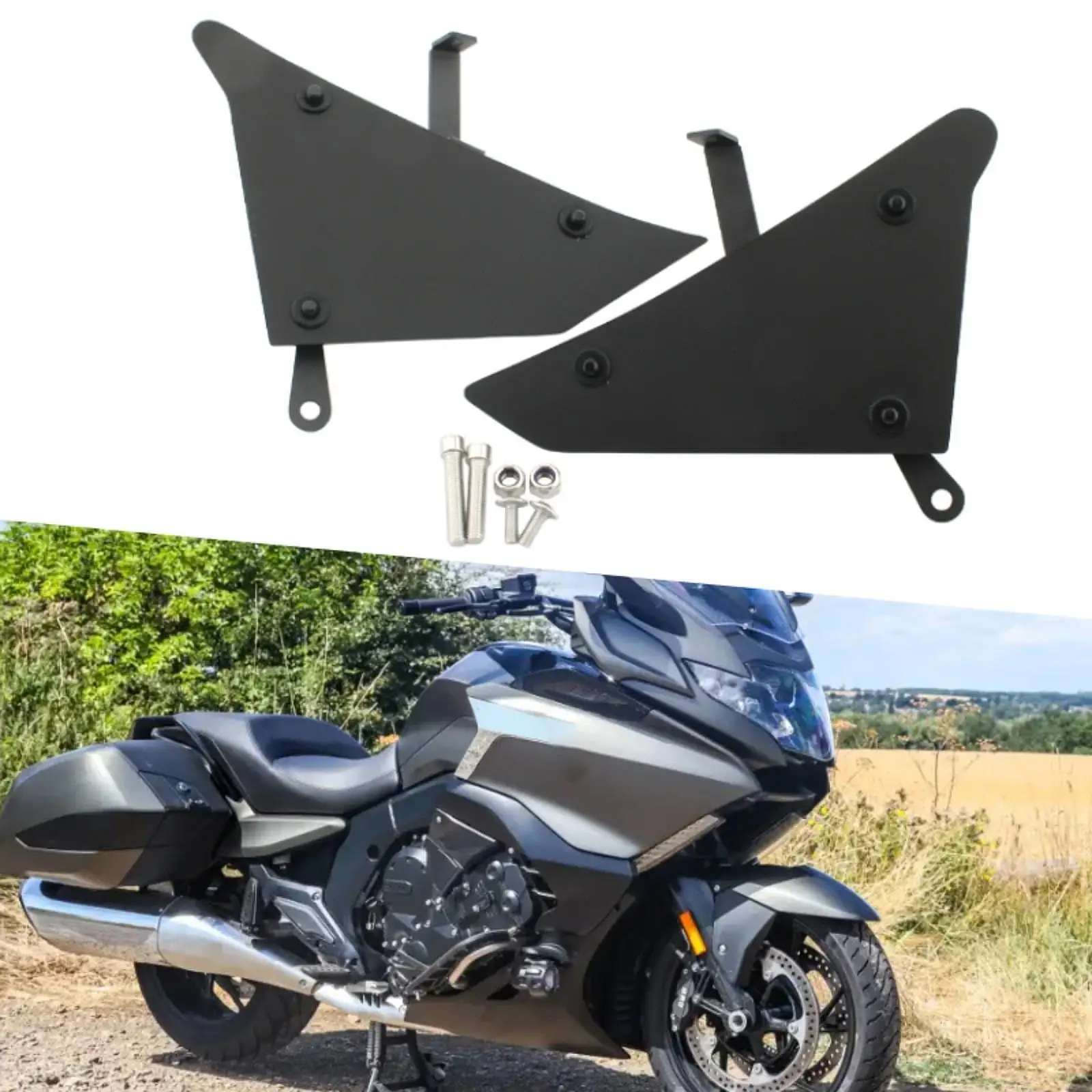 

Motorcycle Frame Side Panel Cover Tank Trims Motorcycle Accessories Replacement Assembly