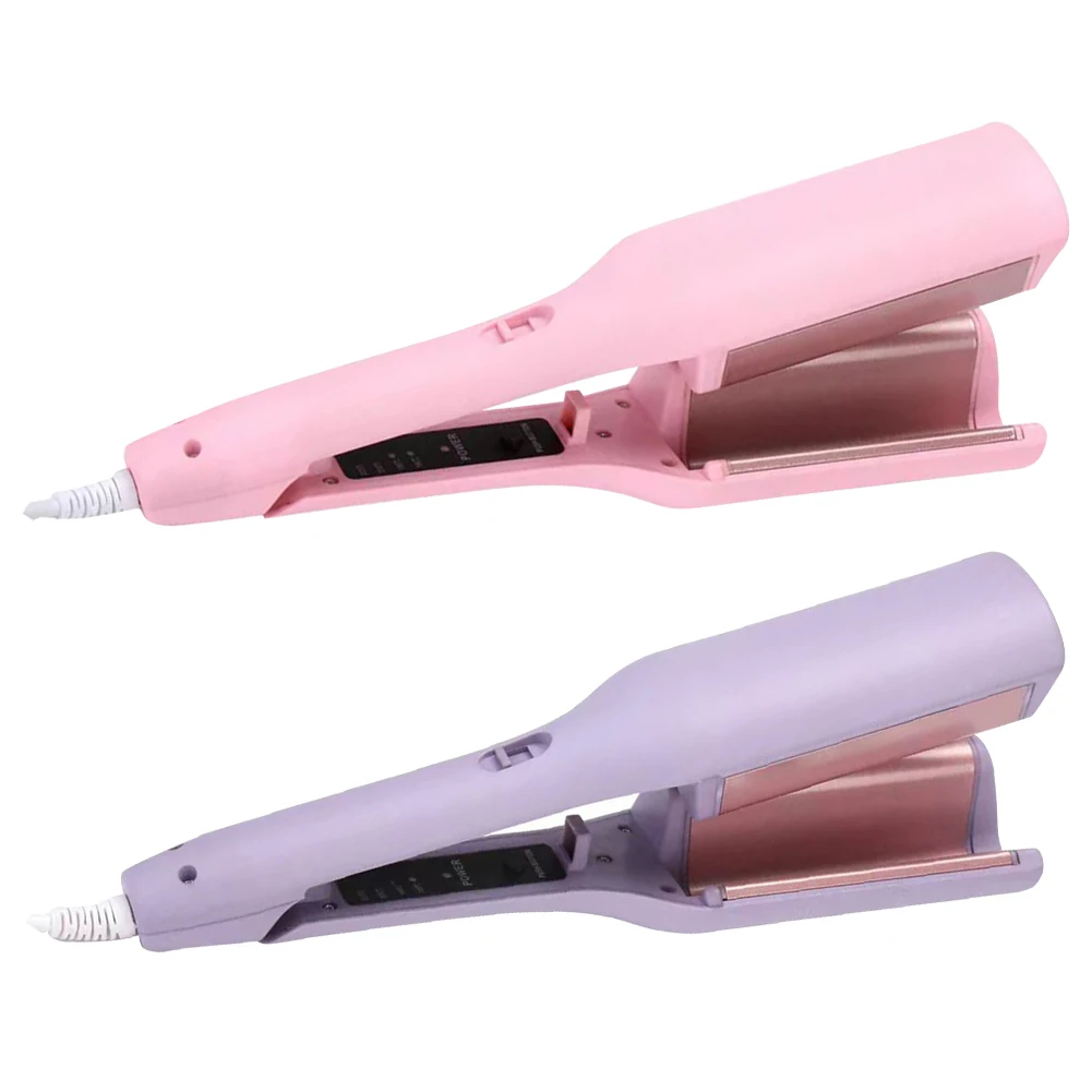 32mm Hair Waver Adjustable Temperature Curling Wand Fast Heating Ceramic Big Waves Hair Crimper for Beach Waves