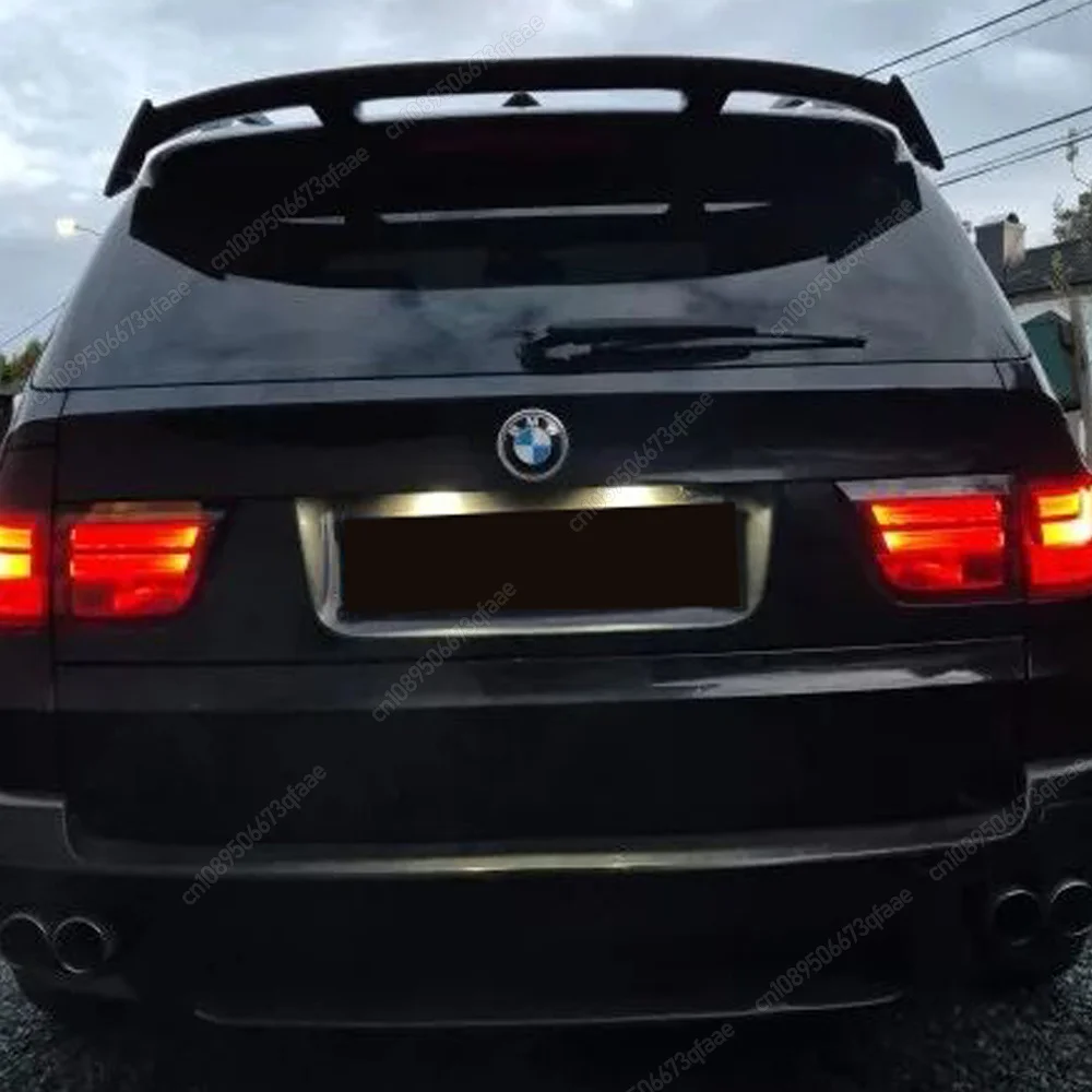 Für BMW X5 E70 F15 X1 X3 Fließheck Auto Dach Spoiler Hinten Schwanz Lip Flügel ABS Glanz Schwarz Bodykits Tuning universal Auto Zubehör