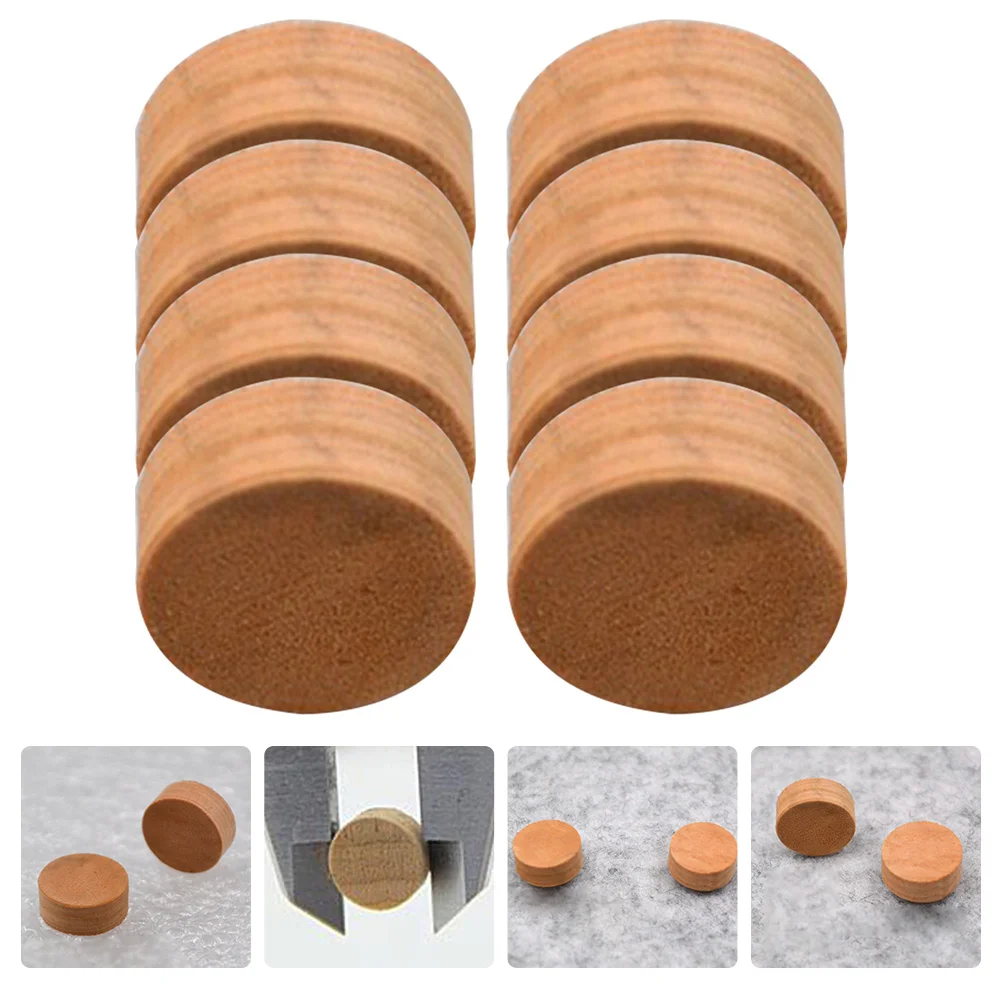 

8 Pcs Small Cushion Trumpet Corks Water Key Trombone Pads Instrument Tuba Wooden Spit WaterKey Replacement