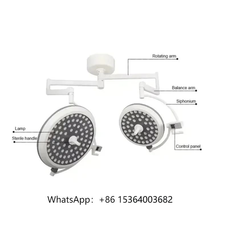 

Electric Shadowless LED Light Metal Product Category Theatre Operation Lighting for Operating Room