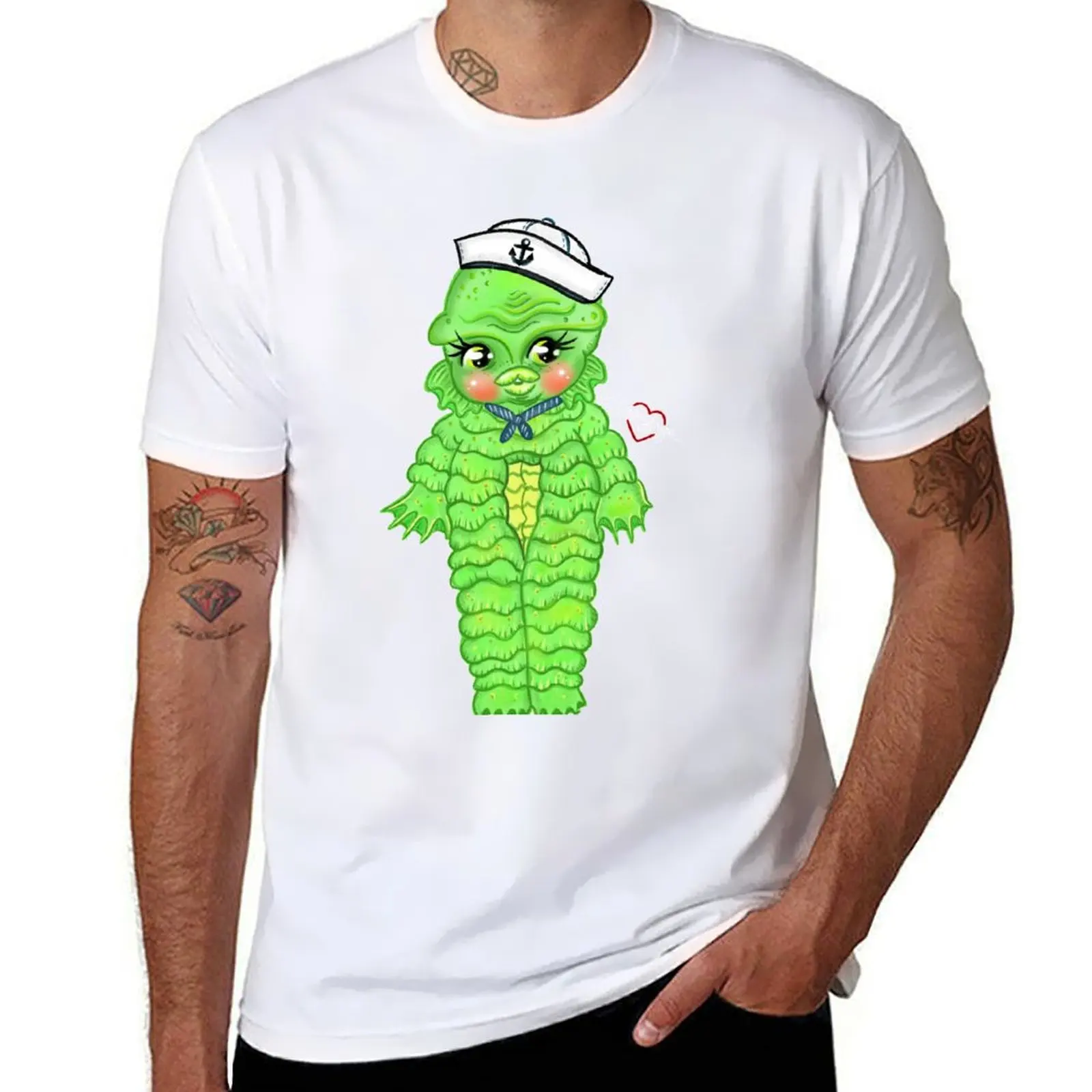 

Creature Kewpie T-Shirt graphic t shirts for man t shirts for man graphic vintage T-Shirt