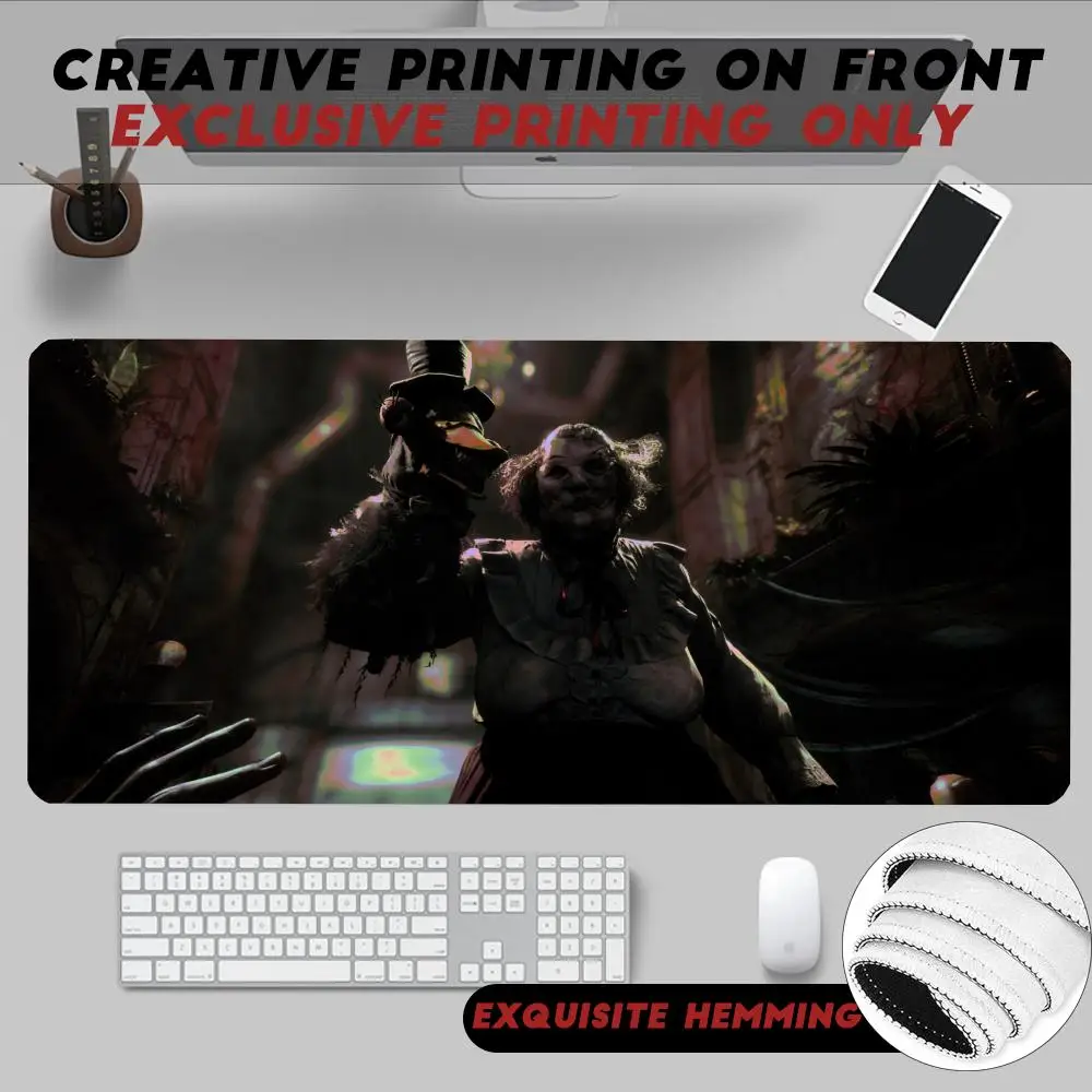 

Mouse Pad Non-Slip Rubber Edge locking mousepads Game play mats Horror game The Outlast Trials for notebook PC computer