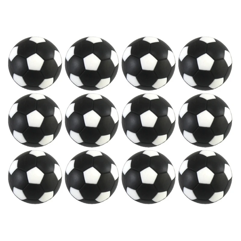 4 Pack Table Soccer Foosballs Replacement Balls, Mini Colorful 36mm Indoor Game