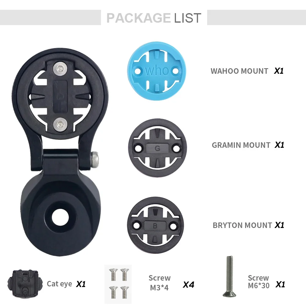 Syncros Bicycle Accessories All-powerful Bike K-edge Computer Mount /Speedometer Rack For Wahooh/Garmin/Bryton/Cat Eye/Light