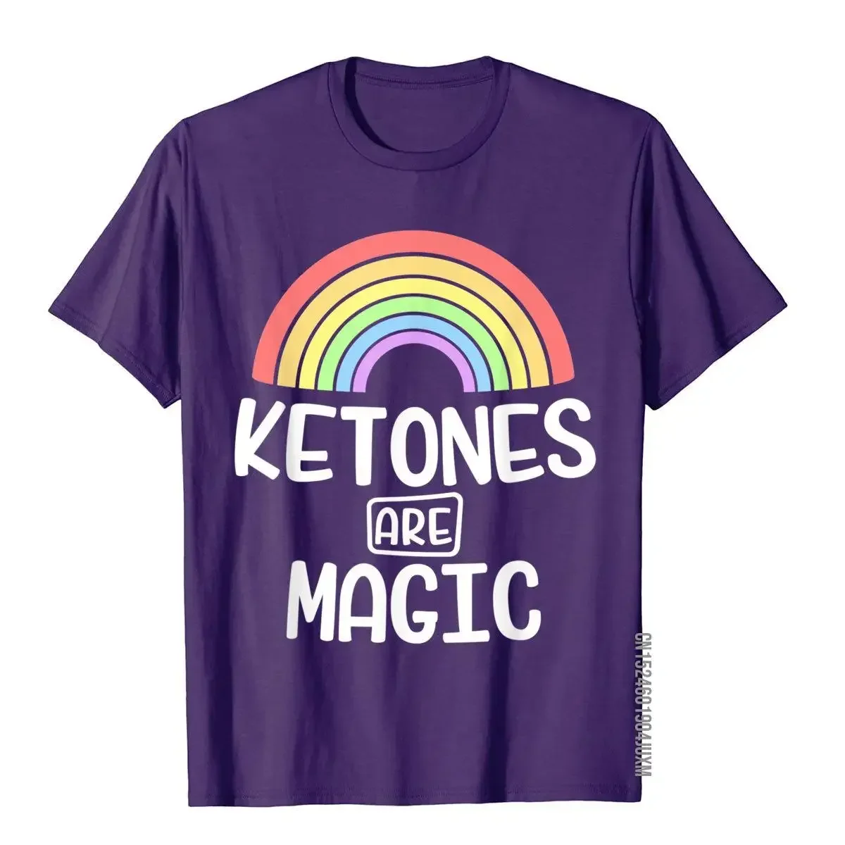 Ketones Are Magic Funny Keto Shirt Ketosis Diet T-Shirt Novelty Cotton Mens Tops & Tees Cool Discount T Shirts