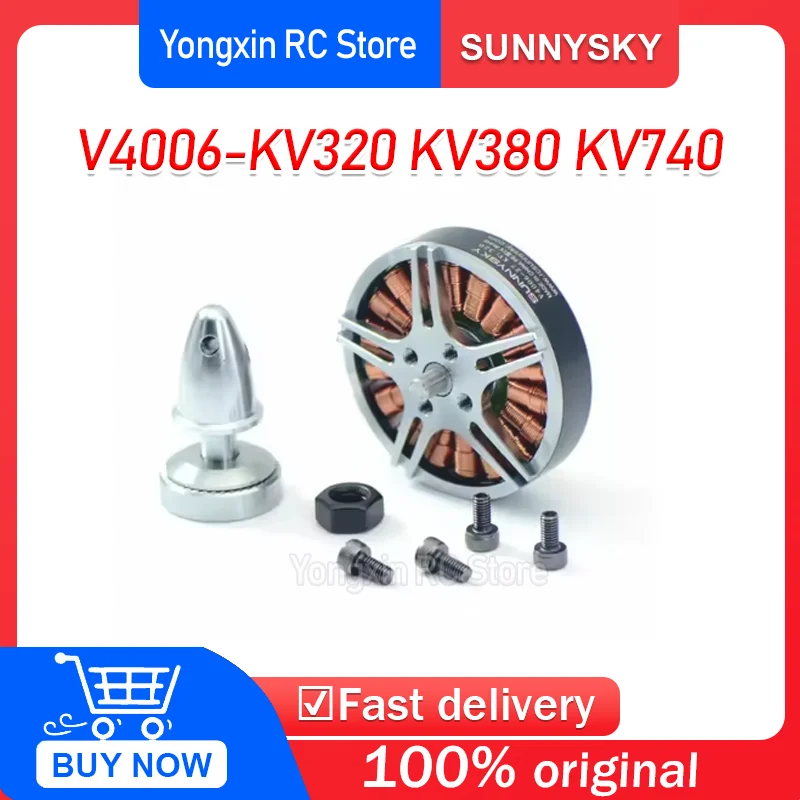 

Original SUNNYSKY V4006-KV320 KV380 KV740 Multiple Disc Rotor Motor Multi Rotor Helicopter Motor Rotors