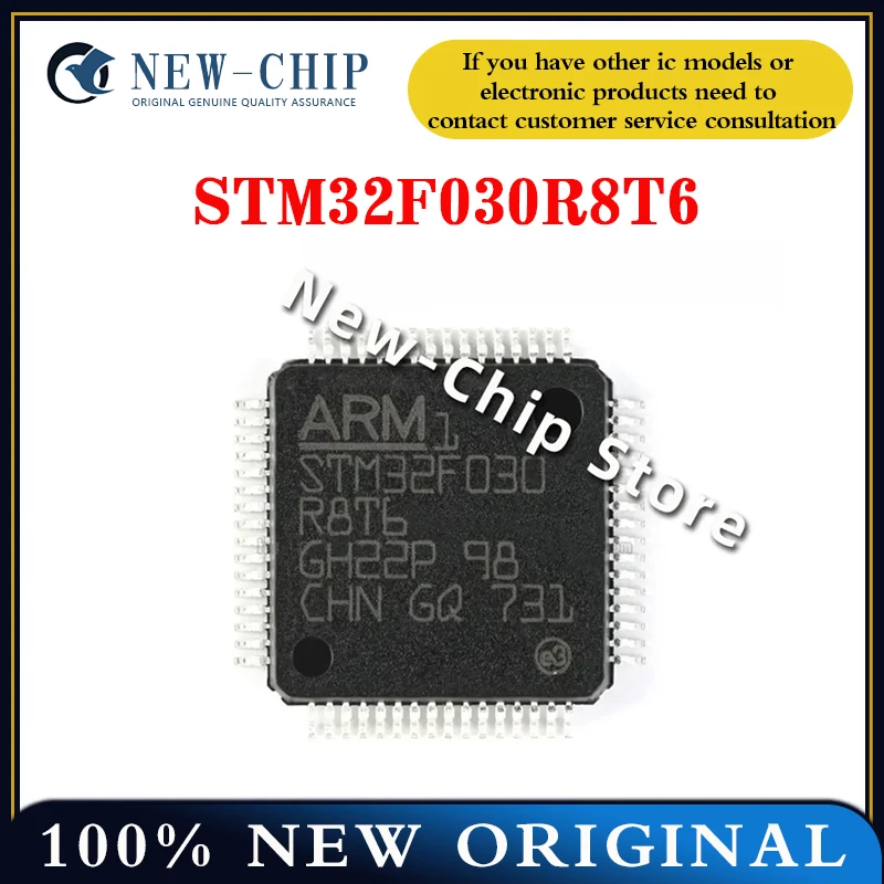 

2 шт.-50 шт./лот STM32F030R8T6 STM32F 030R8T6 LQFP-64 новый оригинальный