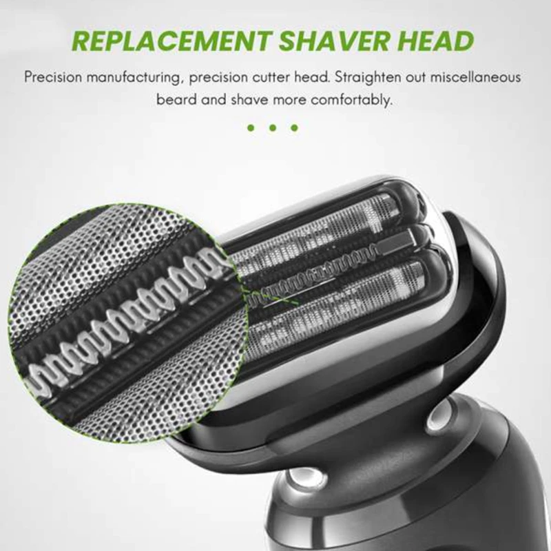 Replacement Head Of Men's Shaver For Braun Razor 3 Series Men Electric Shaver Head Fittings Men