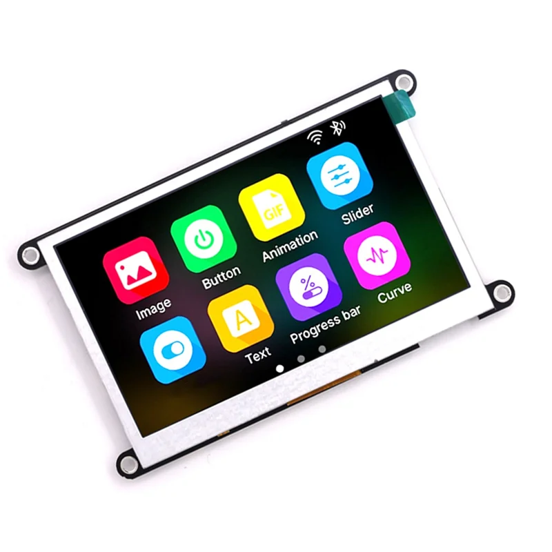 

ESP32S3 Wi-Fi Bluetooth 4,3-дюймовый IPS-дисплей, модуль макетной платы 480X272 ЖК-дисплей 8M PSRAM 4M FLASH для программирования LVGL