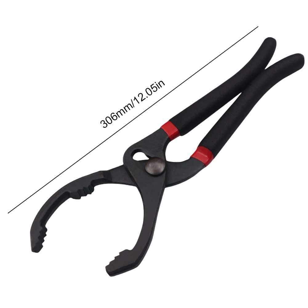 

10/12 Inch Oil Filter Disassembly And Assembly Tool Oil Filter Pliers Clamp Type Wrench for Engine Filters Conduit Fittings