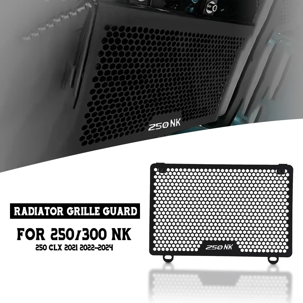 

For CFMOTO 250/300 NK 250 CLX 2021 2022 2023 2024 Motorcycle Radiator Guard Protector Grille Grill Protective Cover 250NK 300NK