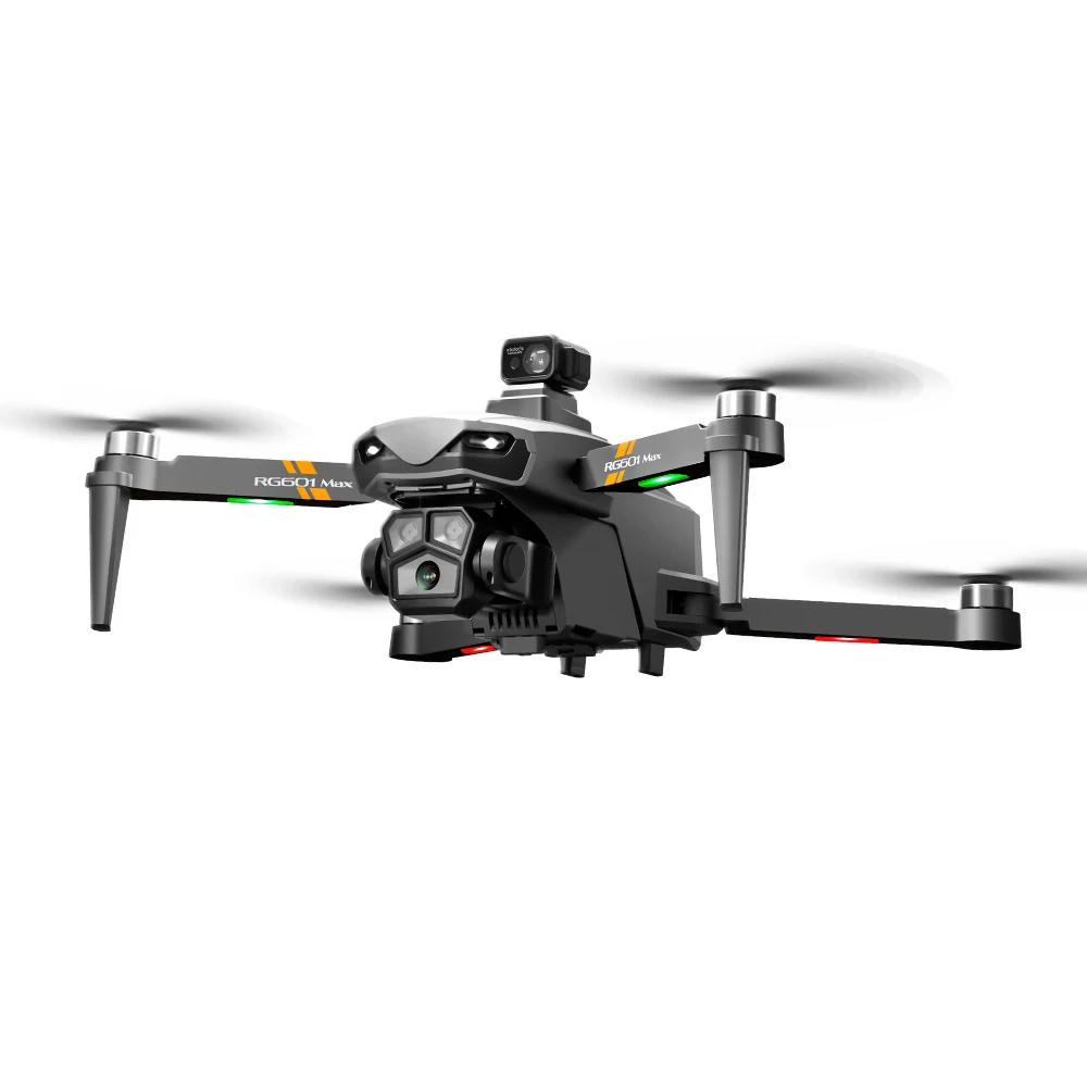 RG601 Max Drone GPS droni professionali 4k HD doppia fotocamera GPS evitamento ostacoli motore Brushless RC Quadcopter pieghevole RG601 Max