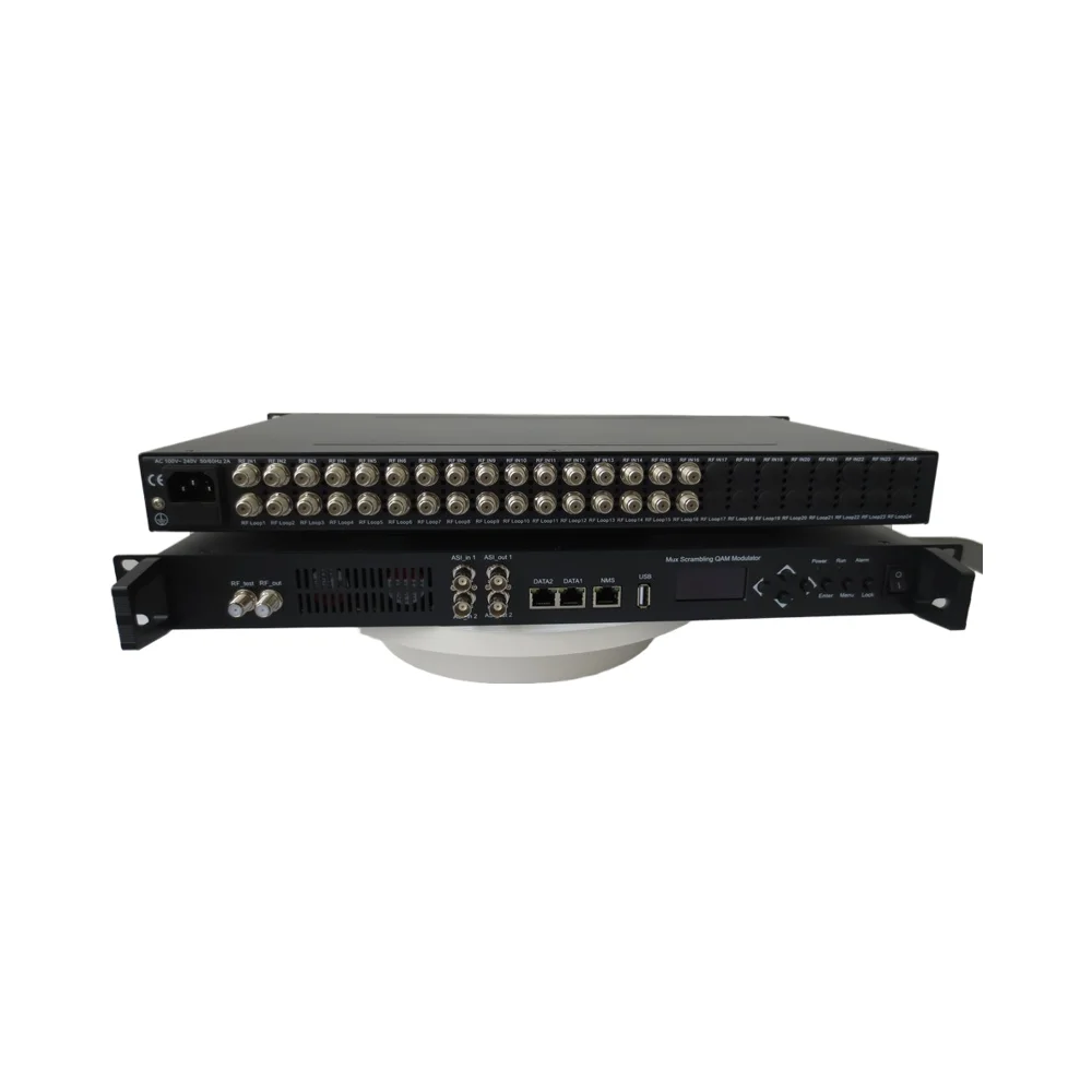 Dibview 16 1 Digital FTA Tuner Mux-Scrambler QAM DVB-C DVB-T RF Modulator DVB-S2X/S2/S (T/T2/ATSC/ISDB-T Radio TV Broadcasting