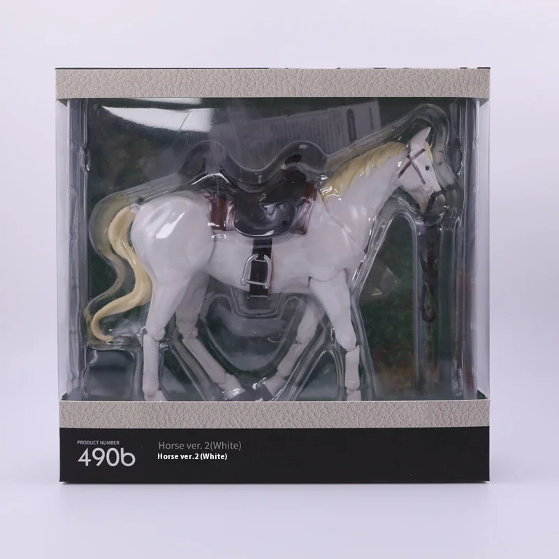 Figma 490 الحصان البني 1/12 مقياس المنقولة نموذج 13.5 سنتيمتر بولي كلوريد الفينيل أنيمي سطح المكتب زخرفة عمل الشكل تحصيل اللعب الهدايا
