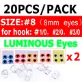 Ojos Luminosos Tamaño 8