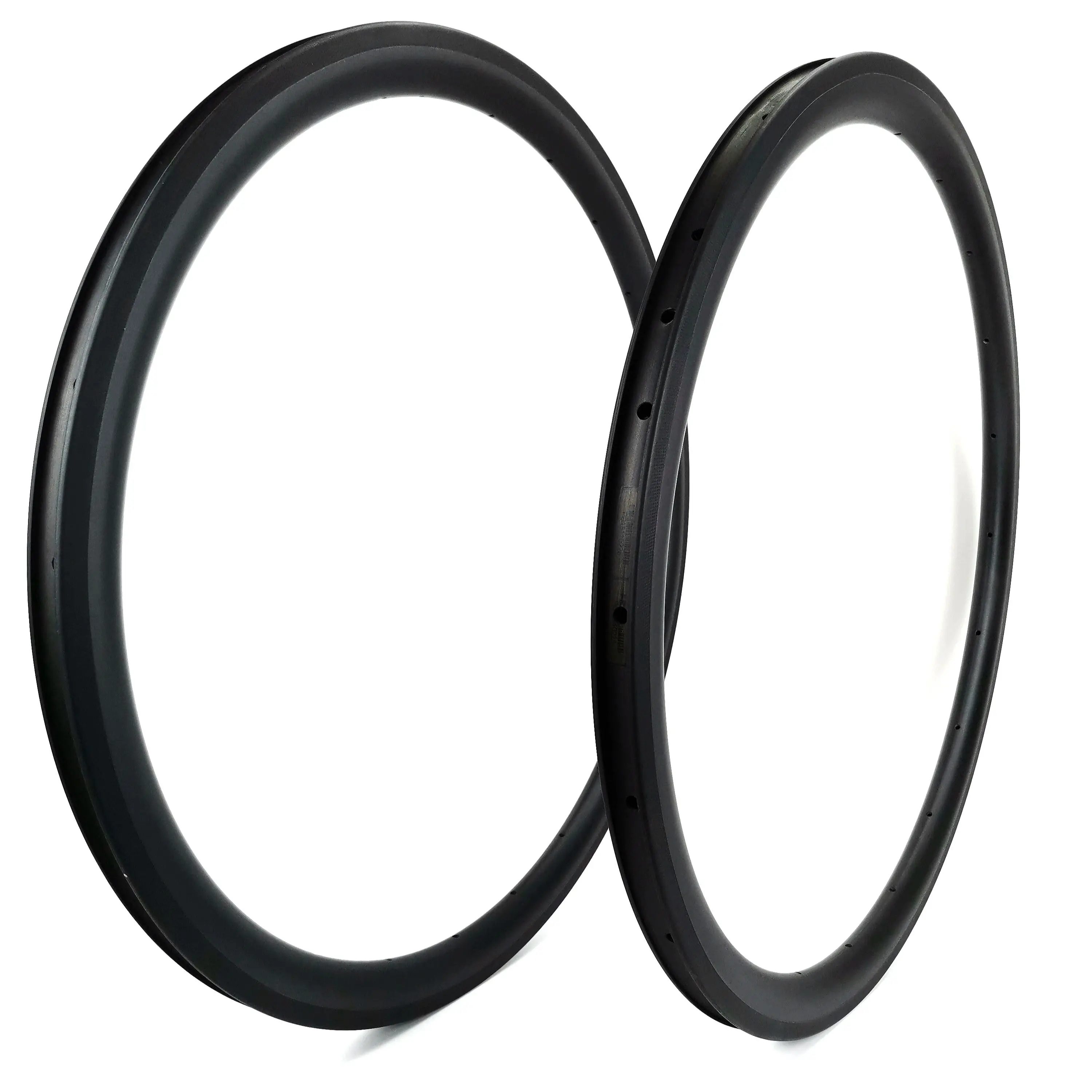 AliExpress ZEEUQI Carbon Single Rim 700c V Brake 30/35/38/40/45/50/55/60/80/88mm Depth Clincher/Tubeless/Tubular UD/3k Matte/Glossy 16-32 Hole