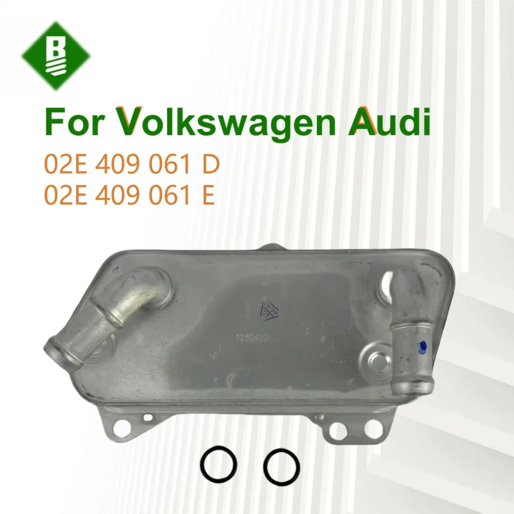 02E409061D Enfriador de aceite de motor para Volkswagen Caddy, Eos, Golf, Jetta, Passat/Magotan B6, Scirocco, Tiguan, Touran 02E 409 061 E